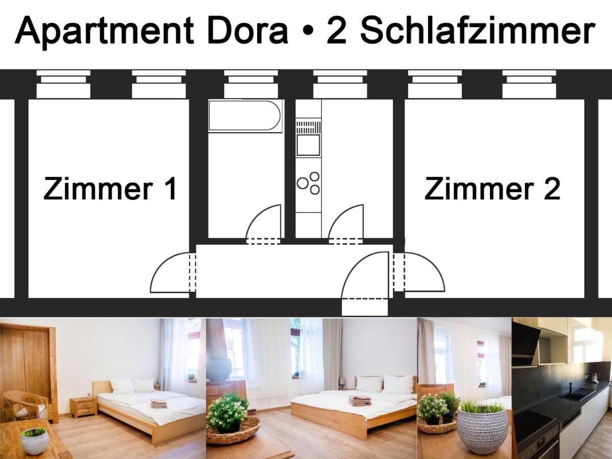 Apartment Dora Chemnitz Dış mekan fotoğraf